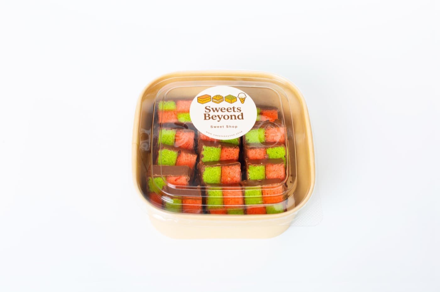Battenberg cake - Layalee Eid 4