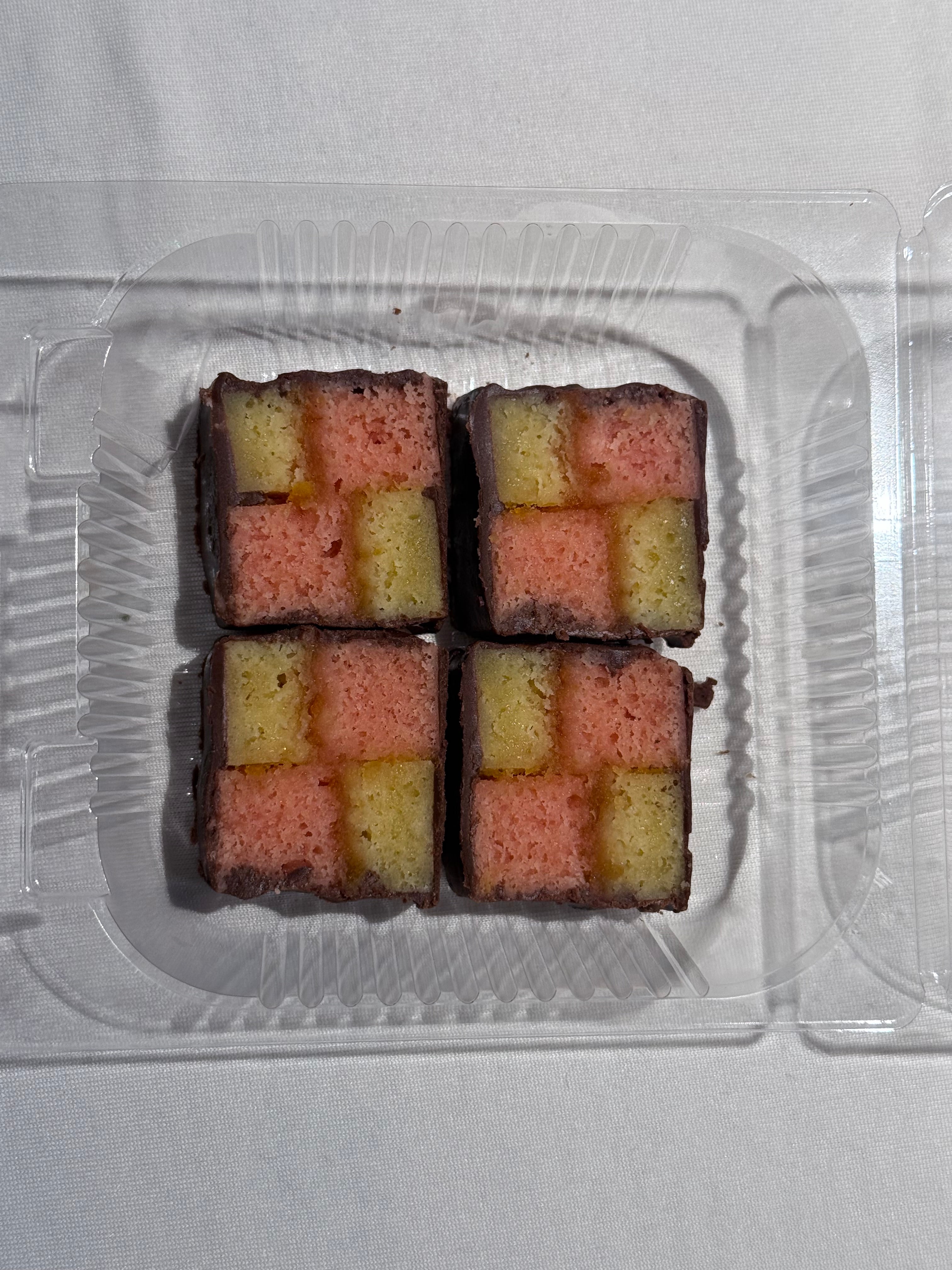 Battenberg cake - Layalee Eid
