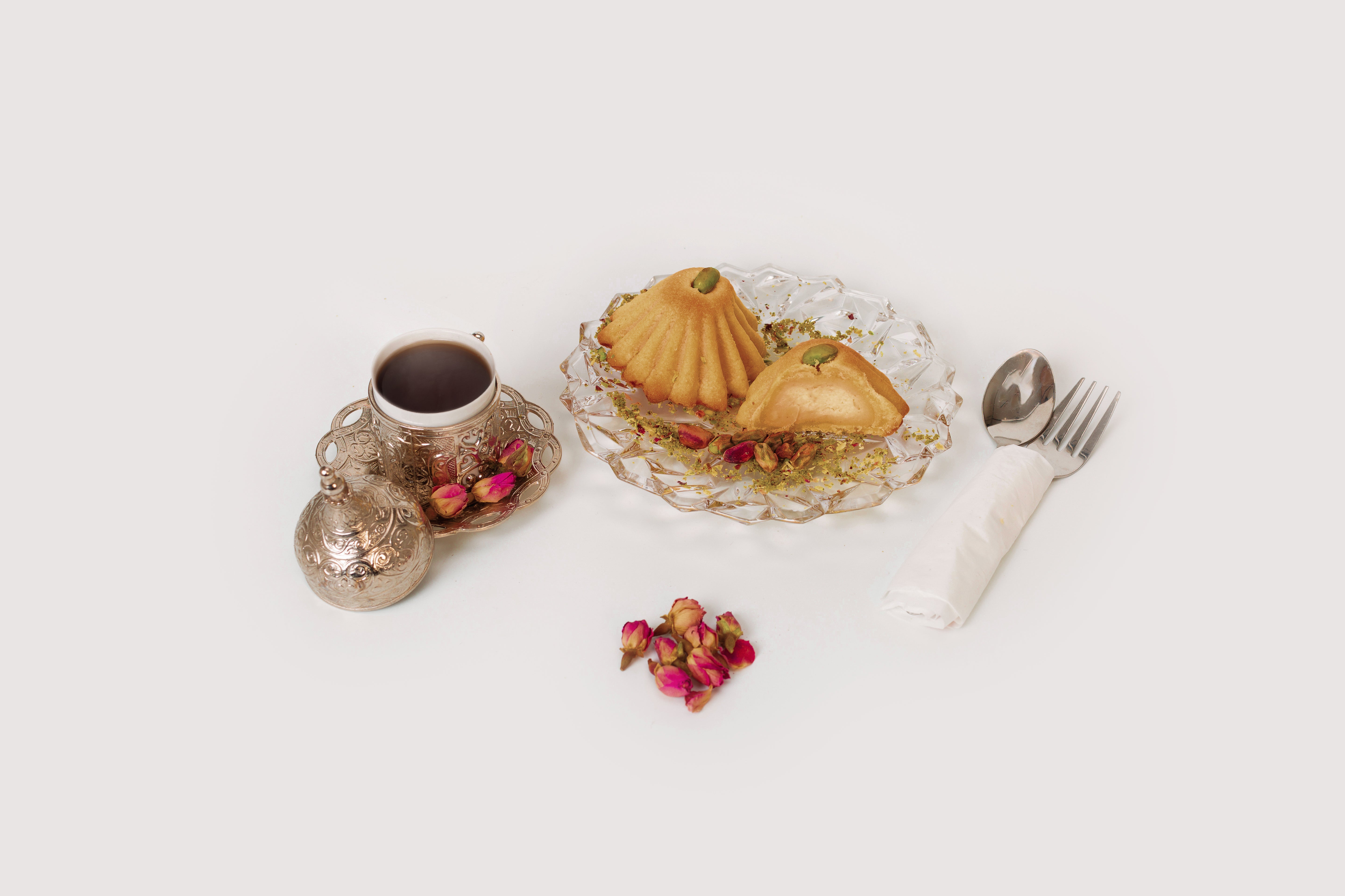 Graebah with cream