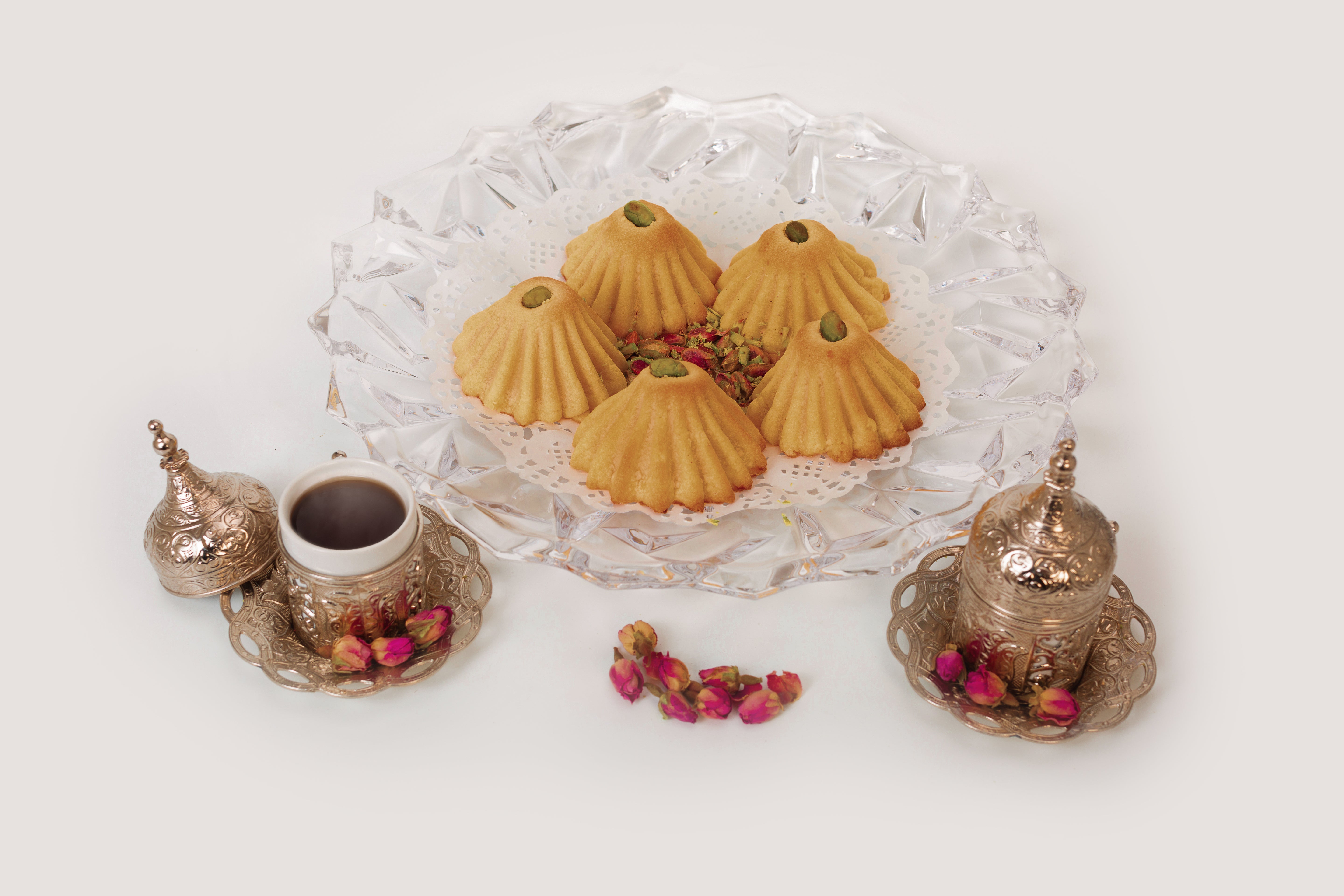 Graebah with cream