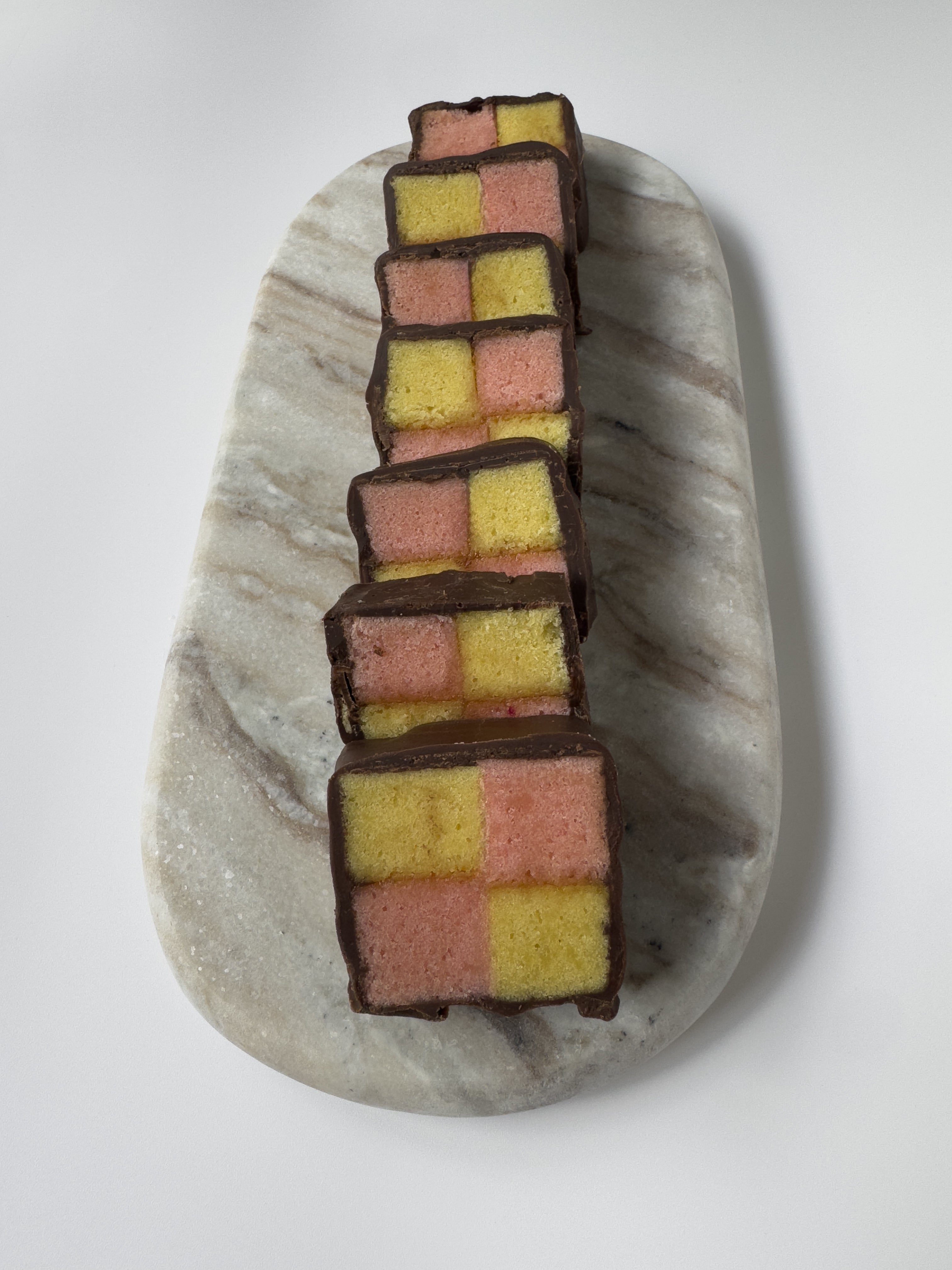 Battenberg cake - Layalee Eid