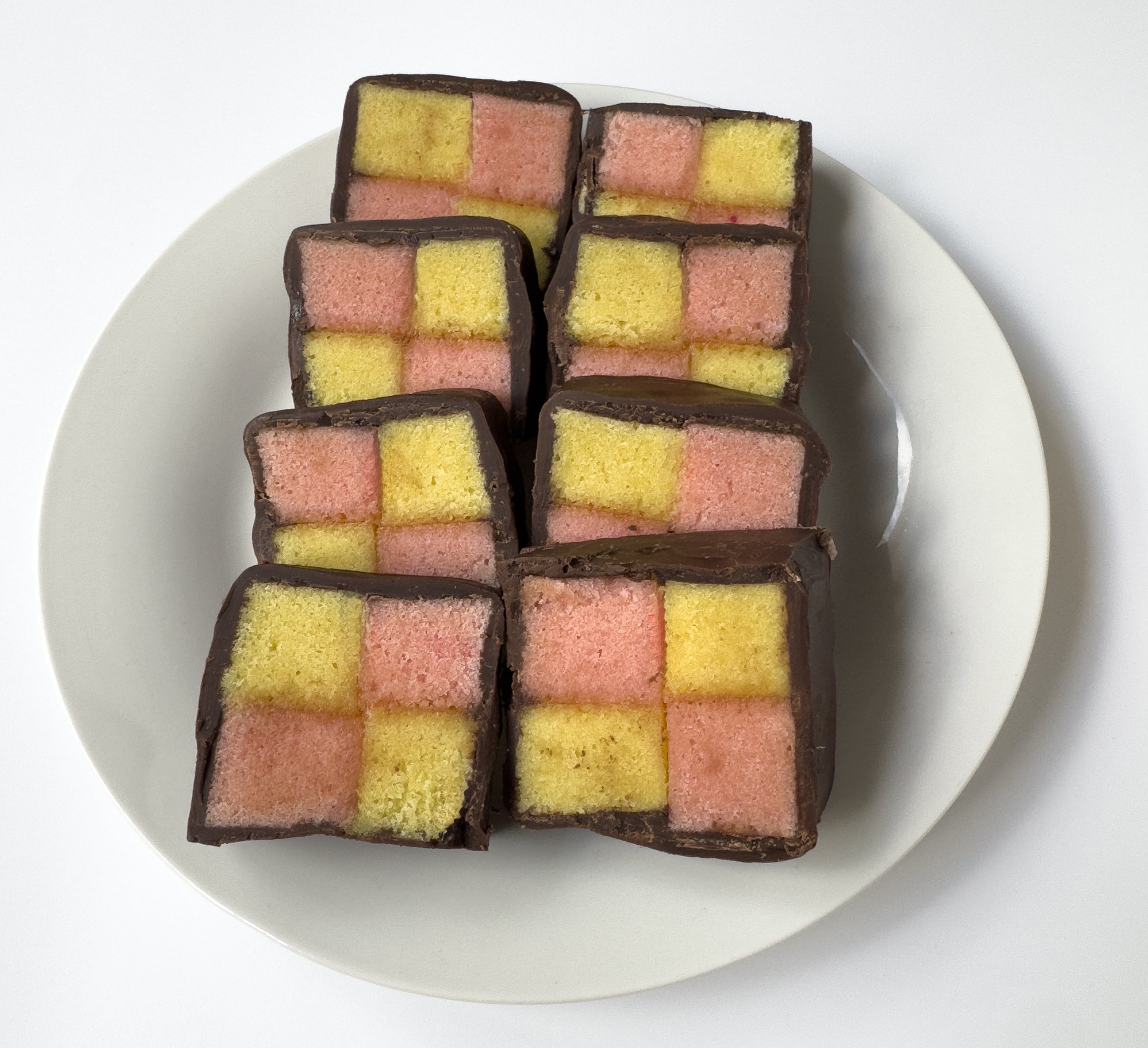 Battenberg cake - Layalee Eid