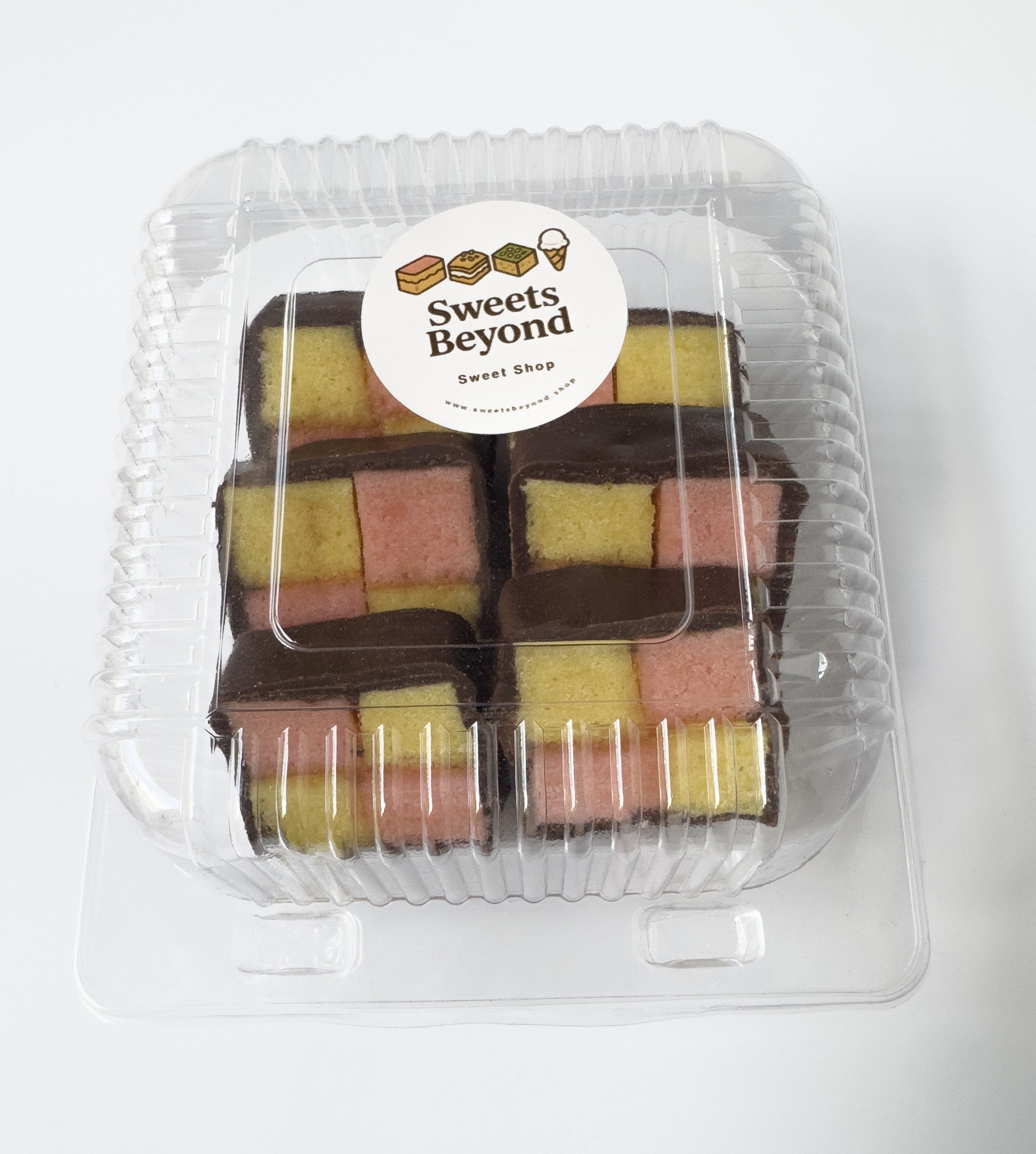 Battenberg cake - Layalee Eid